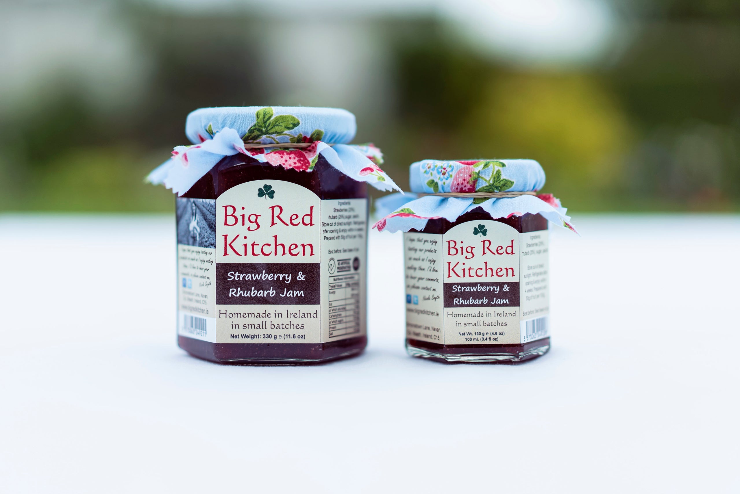 Strawberry and Rhubarb Jam Big Red Kitchen